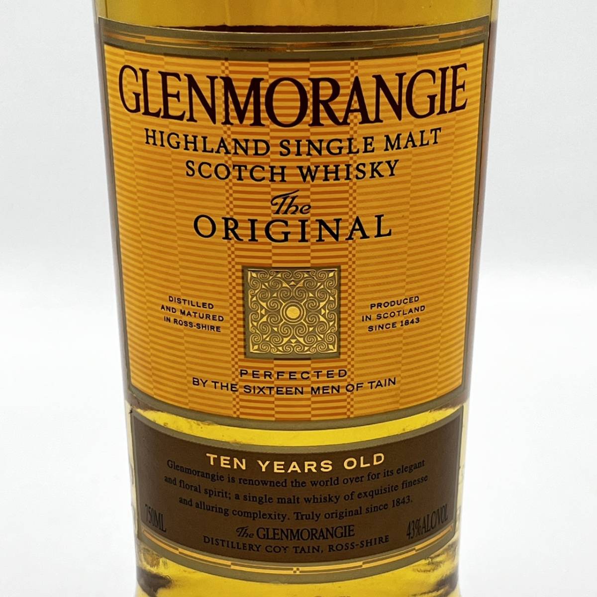 EA16595(023)-602/OT7000　酒　GLENMORANGIE 10年　グレンモーレンジ　オリジナル　SCOTCH WHISKY　ウィスキー　43％　750ml_画像5