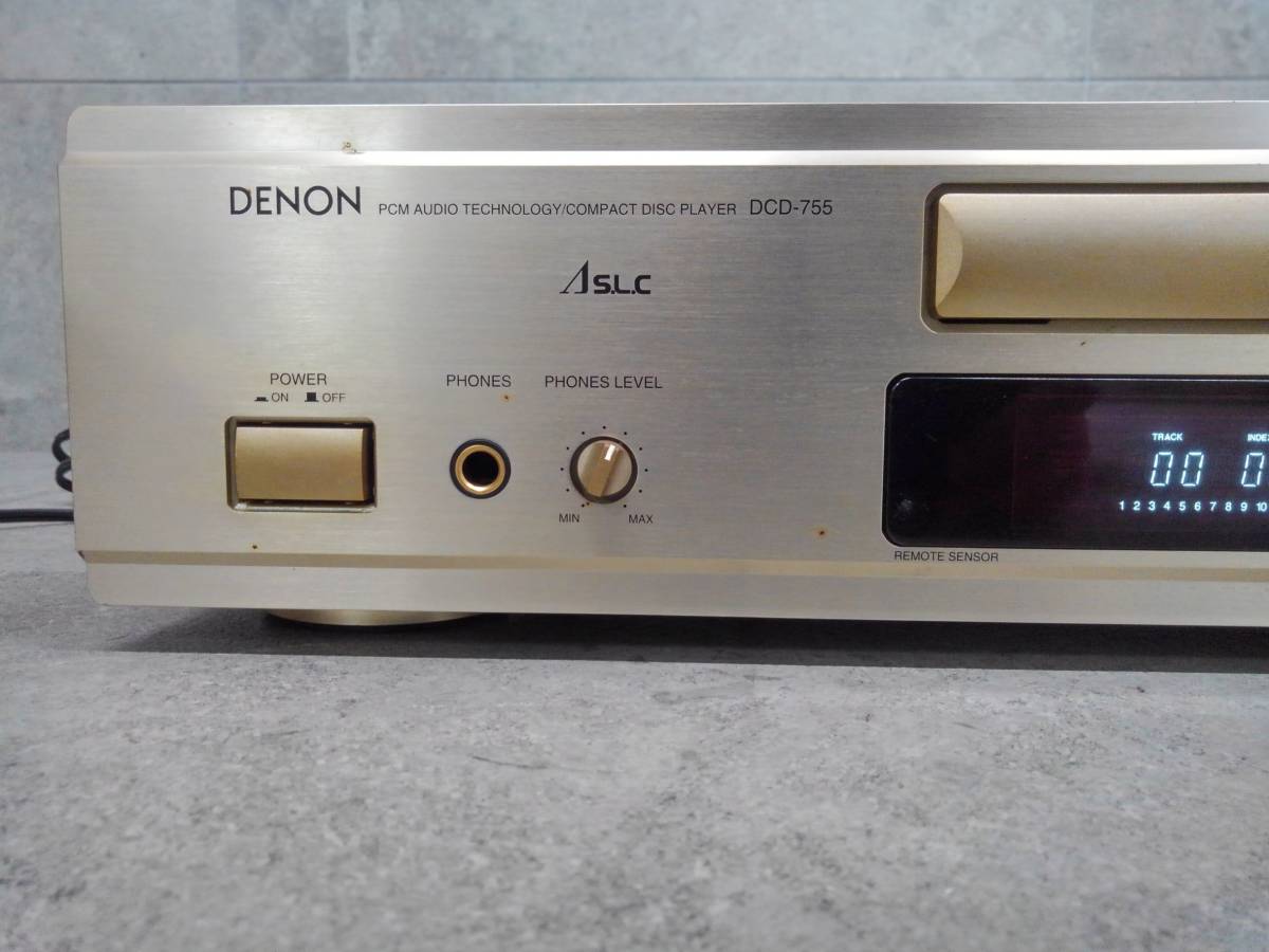 H14847(021)-816/MM3000　DENON デノン DCD-755 CDプレイヤー_画像7