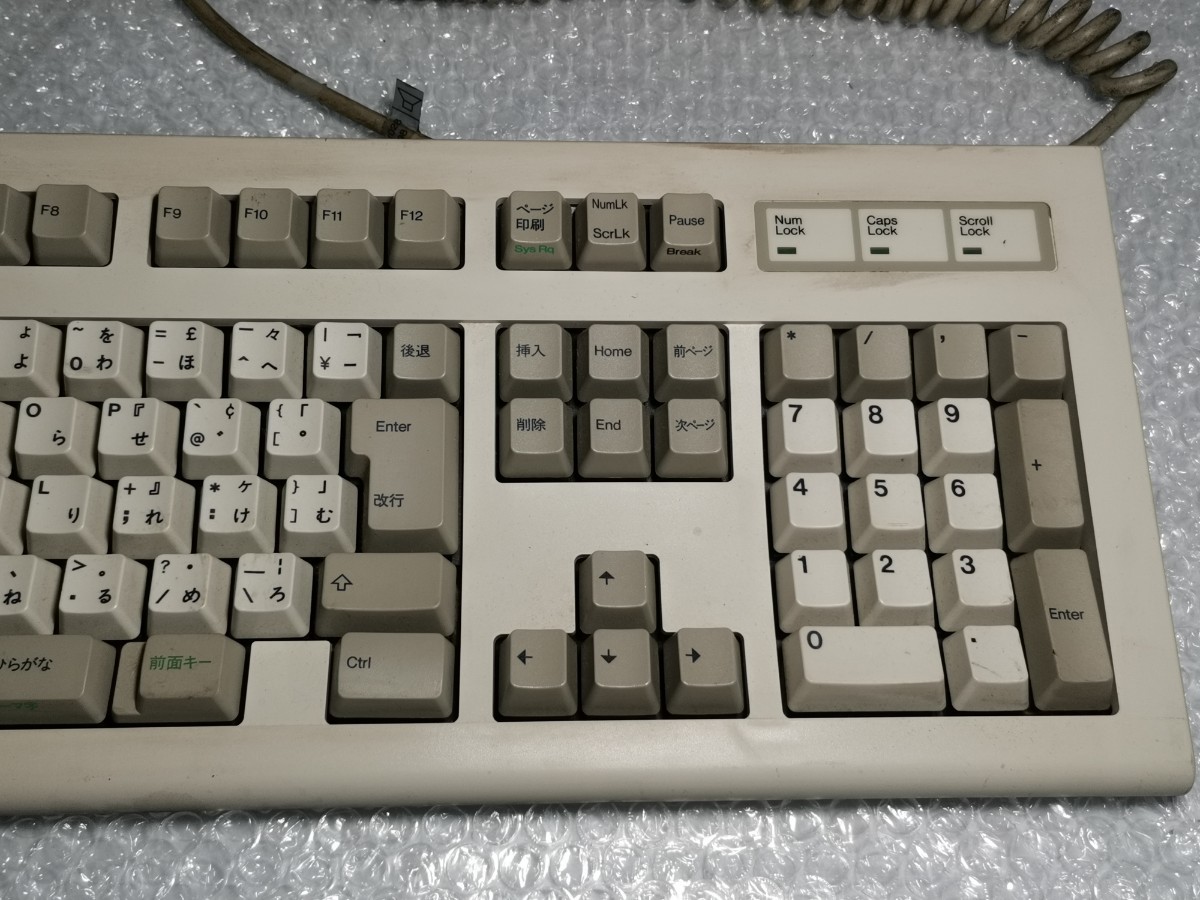 IBM 5576 keyboard-2 キーボード ジャンク扱い_画像3