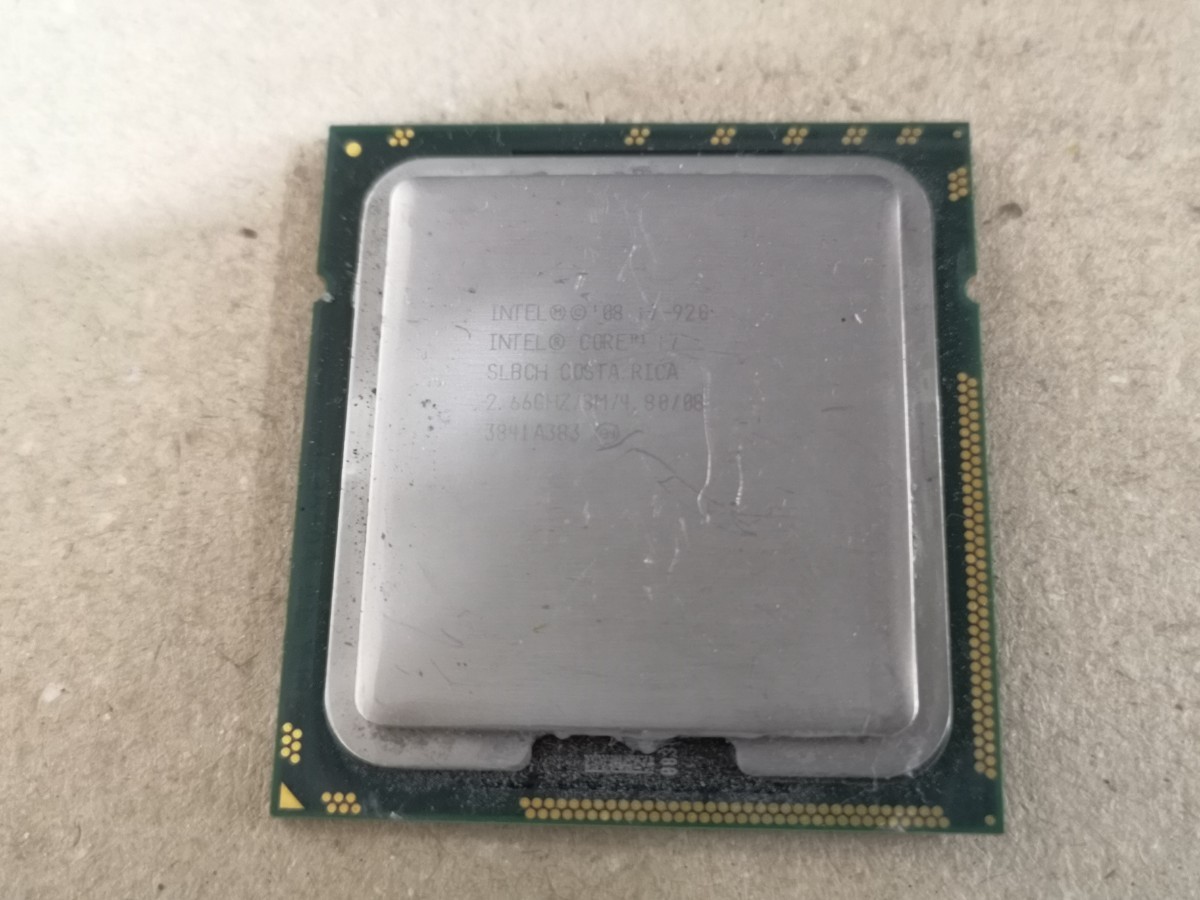 i7-920 CPU 中古_画像1