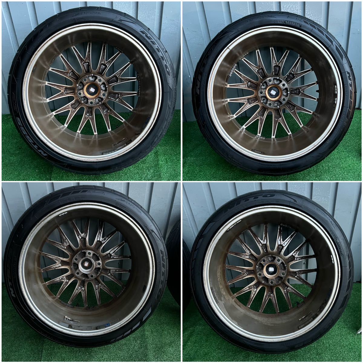 RAYS HOMURA レイズ ホムラ 2x9 20インチホイール／タイヤ (20x8.5J /20x9.5J ) NITTO NT555 G2タイヤ(PCD:5-120 )ハブ：75mm LS460 LS600_画像6