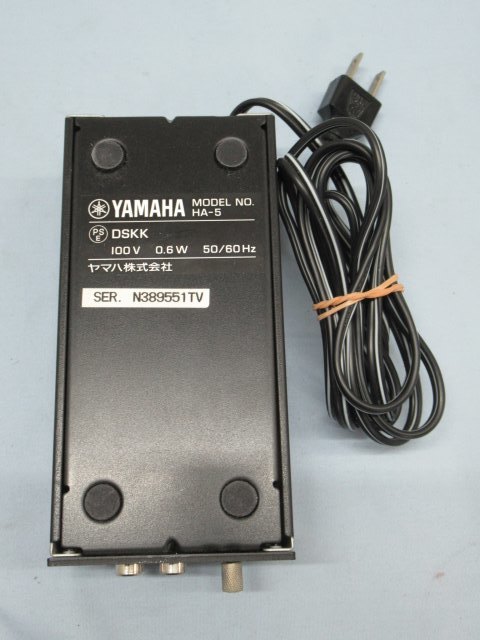 ●●YAMAHA HA-5 音楽機器 ヤマハ NATURAL SOUND Phono Equalizer フォノイコライザー アンプ USED 89771●●！！_画像7