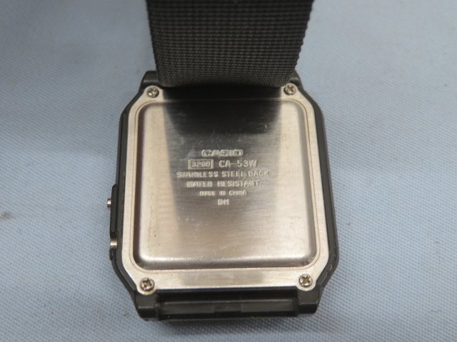 ★CASIO CA-53W 腕時計 クォーツ デジタル カシオ 電池交換済み 90101★！！_画像5