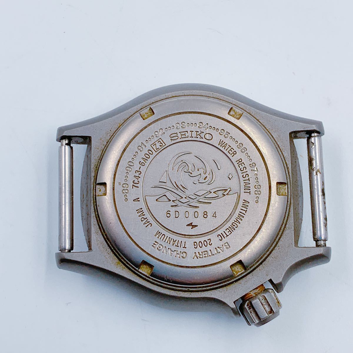 12C020 SEIKO セイコー 腕時計 フェイスのみ プロフェッショナルダイバー 7C43-6A00 クォーツ_画像6
