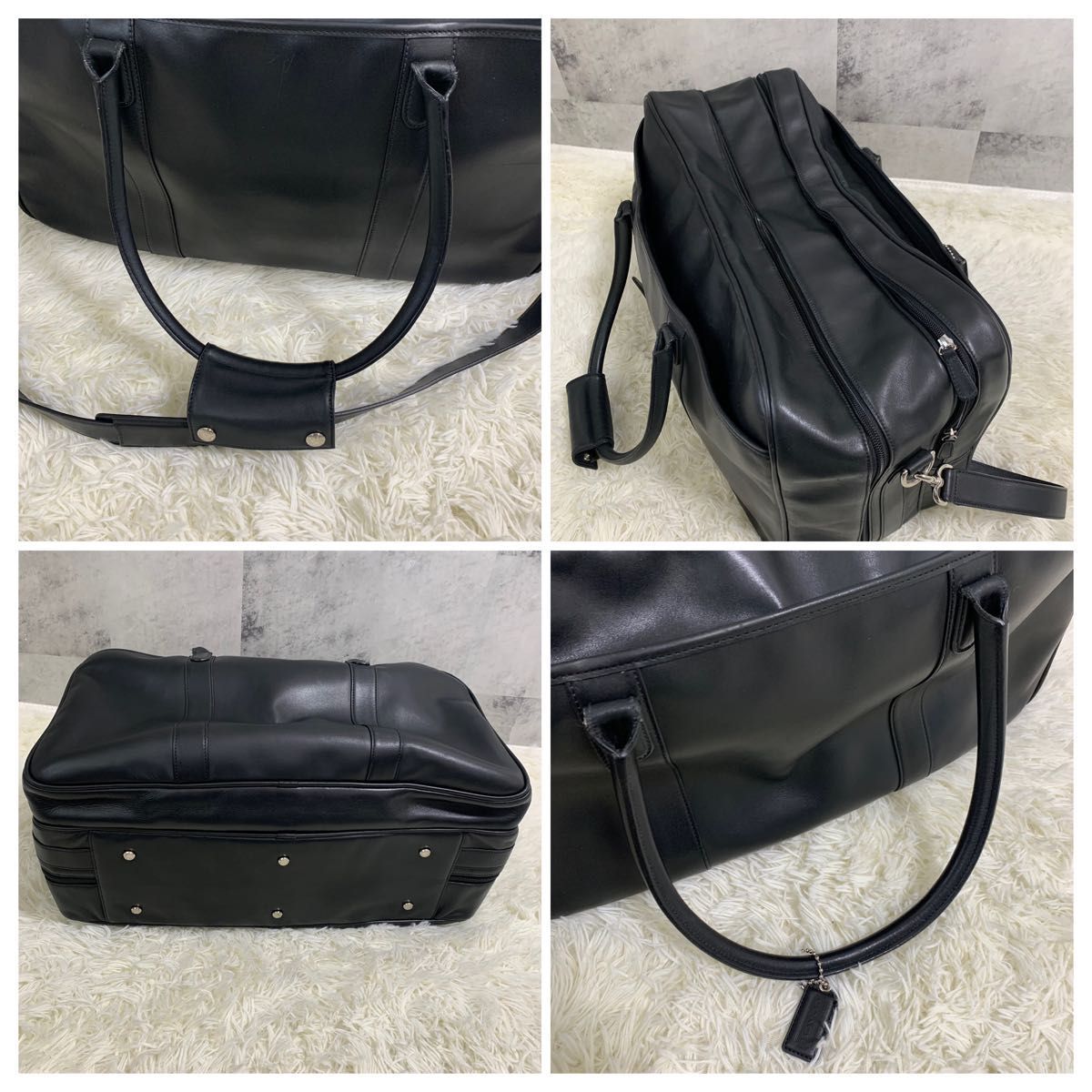 coach コーチ ボストンバッグ 2way グラブタンレザー　オーバーナイターバッグ F77188 牛革 ショルダーバック_画像7