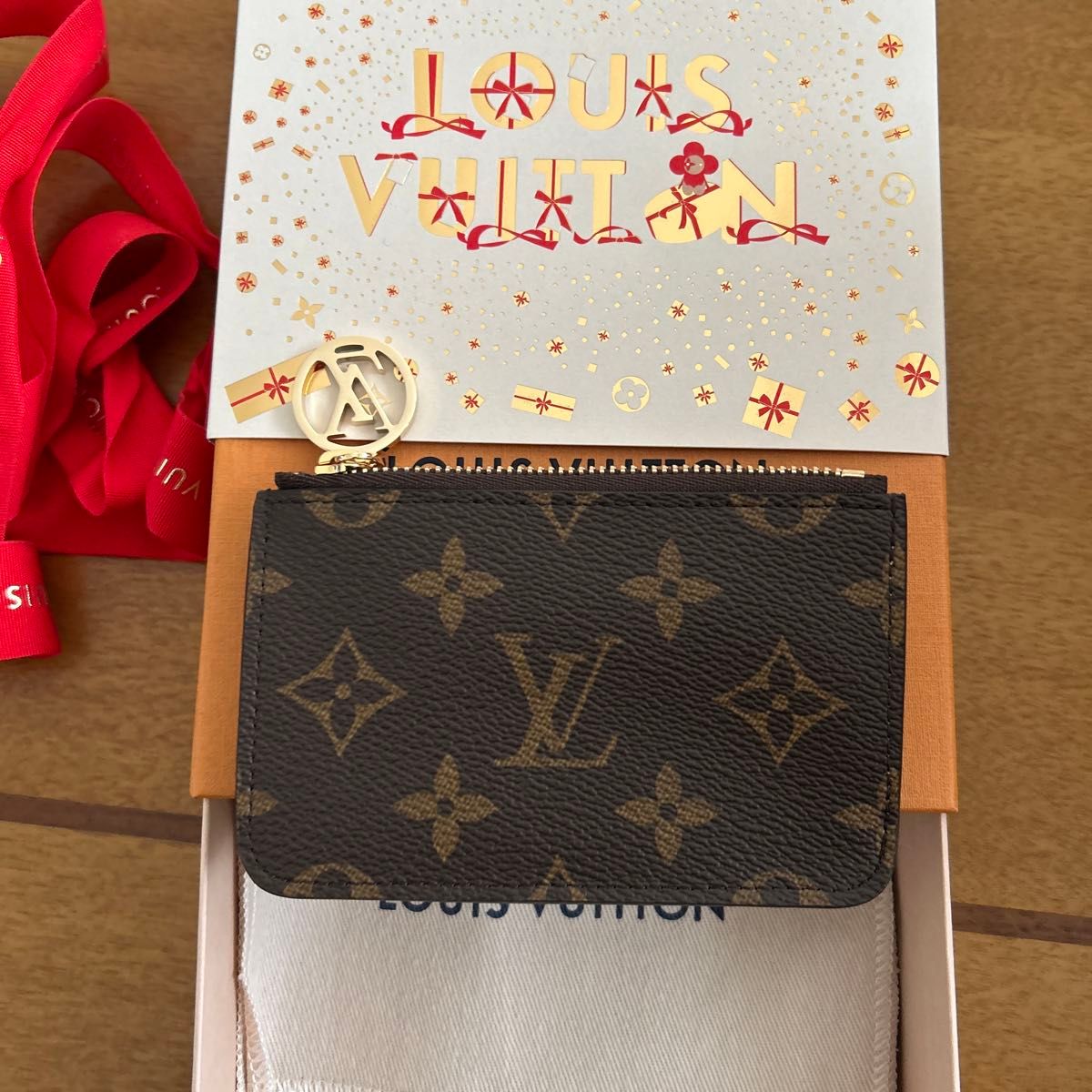 Louis Vuitton2023AW X'mas限定 ポルト カルト ロミー ミニ 財布 コインケース