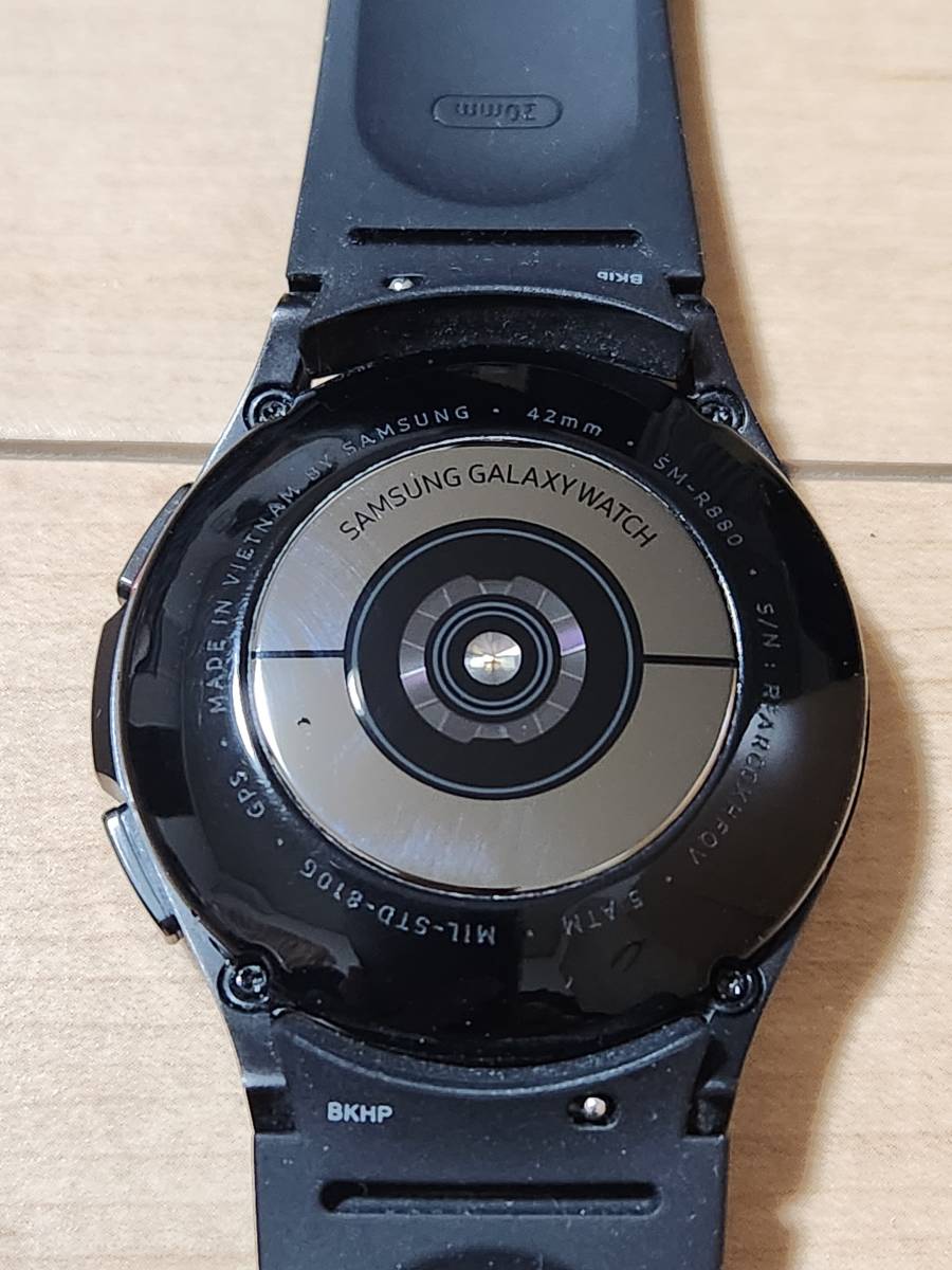 Galaxy Watch4 Classic 42mm ギャラクシーウォッチ４ブラック　国内正規品　SM-R880NZKAXJP_画像5