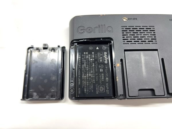 I146-W7-1037 ◎ SANYO サンヨー golilla ポータブルナビゲーション カーナビ NV-SB540DT ワンセグ内蔵③_画像9