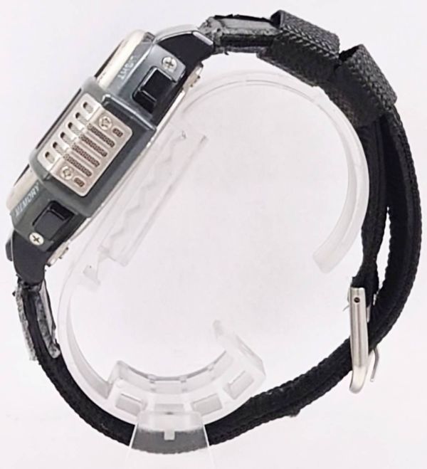 H326-W12-183◎CASIO カシオ プロトレック トリプルセンサー ATC-1100 ブラック メンズ腕時計 クォーツ デジタル文字盤④_画像7
