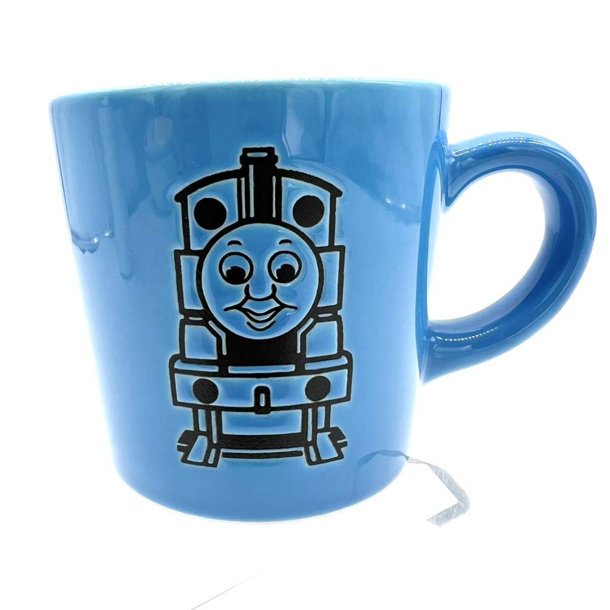 レア ヴィンテージ gullane thomas limited 2003 機関車 トーマス マグ カップ コップ 食器 陶器 青 ビンテージ コレクション ブルー_画像1