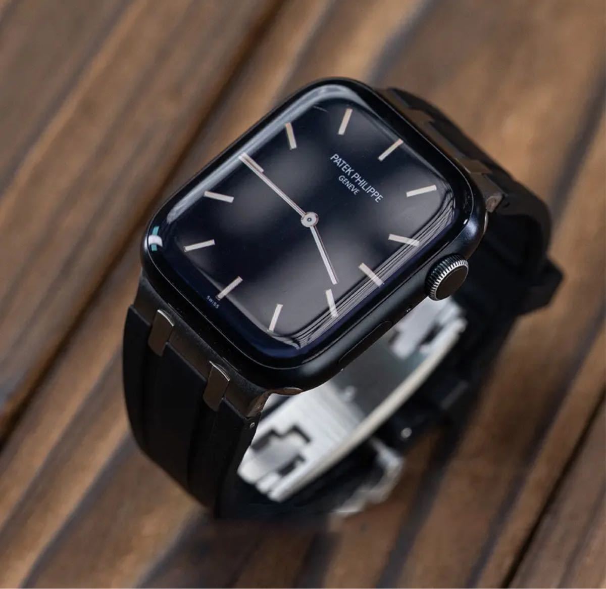 Apple watch アップルウォッチ バンド ベルト シリコーン　高品質316L ステンレス_画像9