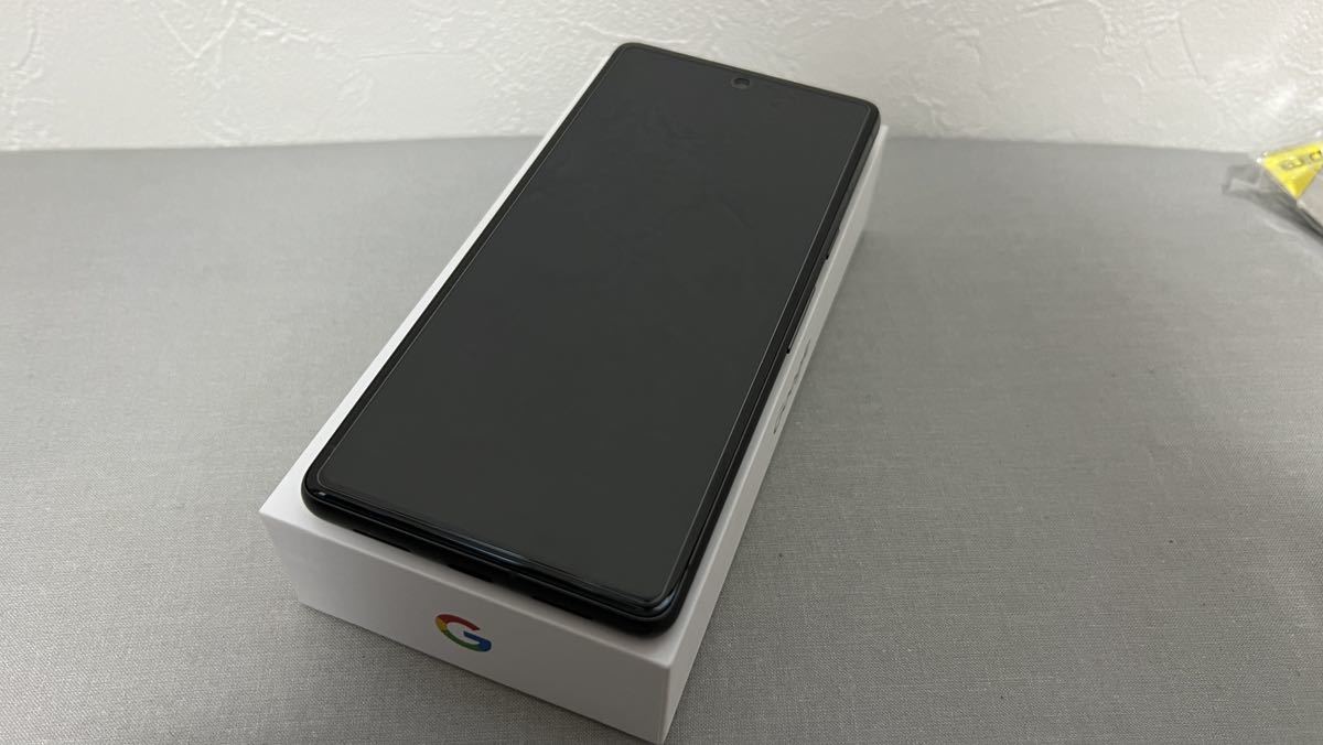 Google Pixel 7 Obsidian 黒 128GB 本体 SIMフリー クアッドロックケース付き_画像8