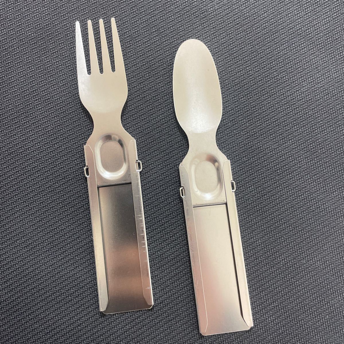 gosun FLATWARE 携帯フォーク スプーン 検)キャンプ　アウトドアグッズ_画像4