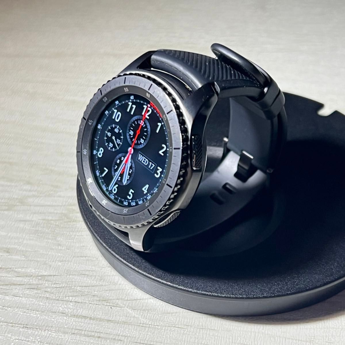 Galaxy Gear S3 Frontier Samsung スマートウォッチ SM-R760NDAAXJP_A 中古 本体