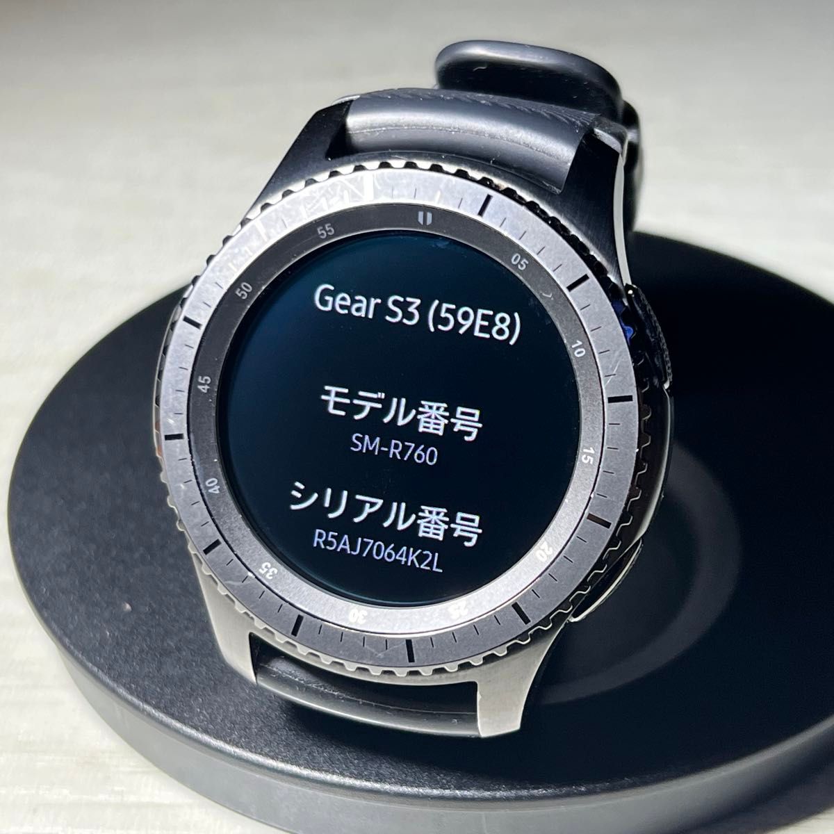 Galaxy Gear S3 Frontier Samsung スマートウォッチ SM-R760NDAAXJP_A 中古 本体