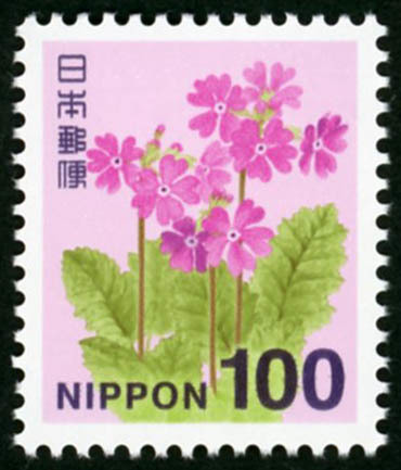 19851A6◆旧 桜草100円 単★極美品 サクラソウ_画像1