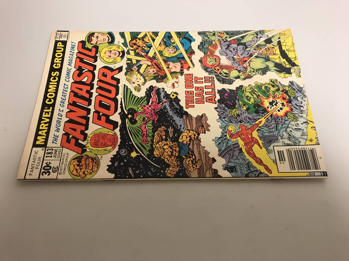 Fantastic Four ファンタスティック・フォー(マーベル コミックス) Marvel Comics 1977年 英語版 #183_画像3