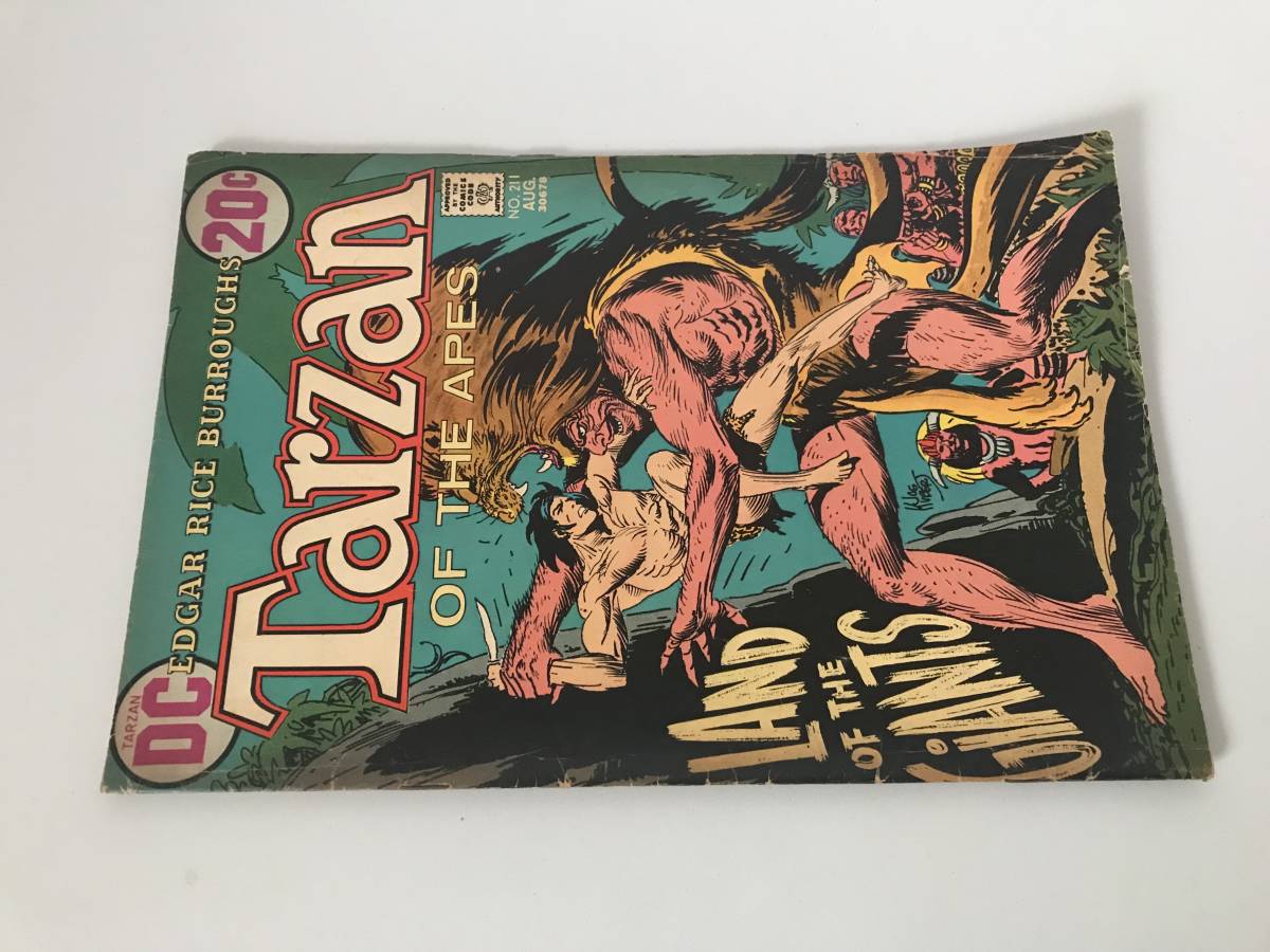 TARZAN of the apes (DC コミックス) エドガー・ライス・バローズ 1972年 英語版 #211_画像4