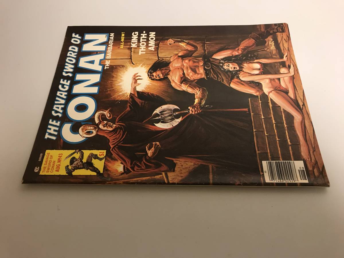 The Savage Sword of Conan the Barbarian 【コナン】(マーベル コミックス) Marvel Comics Vol. 1 No. 43 Aug. 1979 年 英語版_画像3