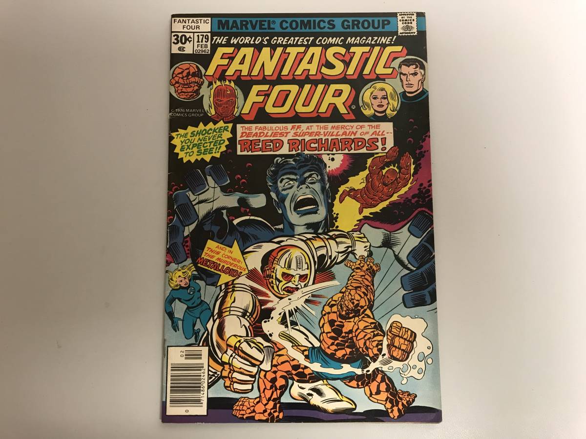 Fantastic Four ファンタスティック・フォー(マーベル コミックス) Marvel Comics 1977年 英語版 #179_画像1