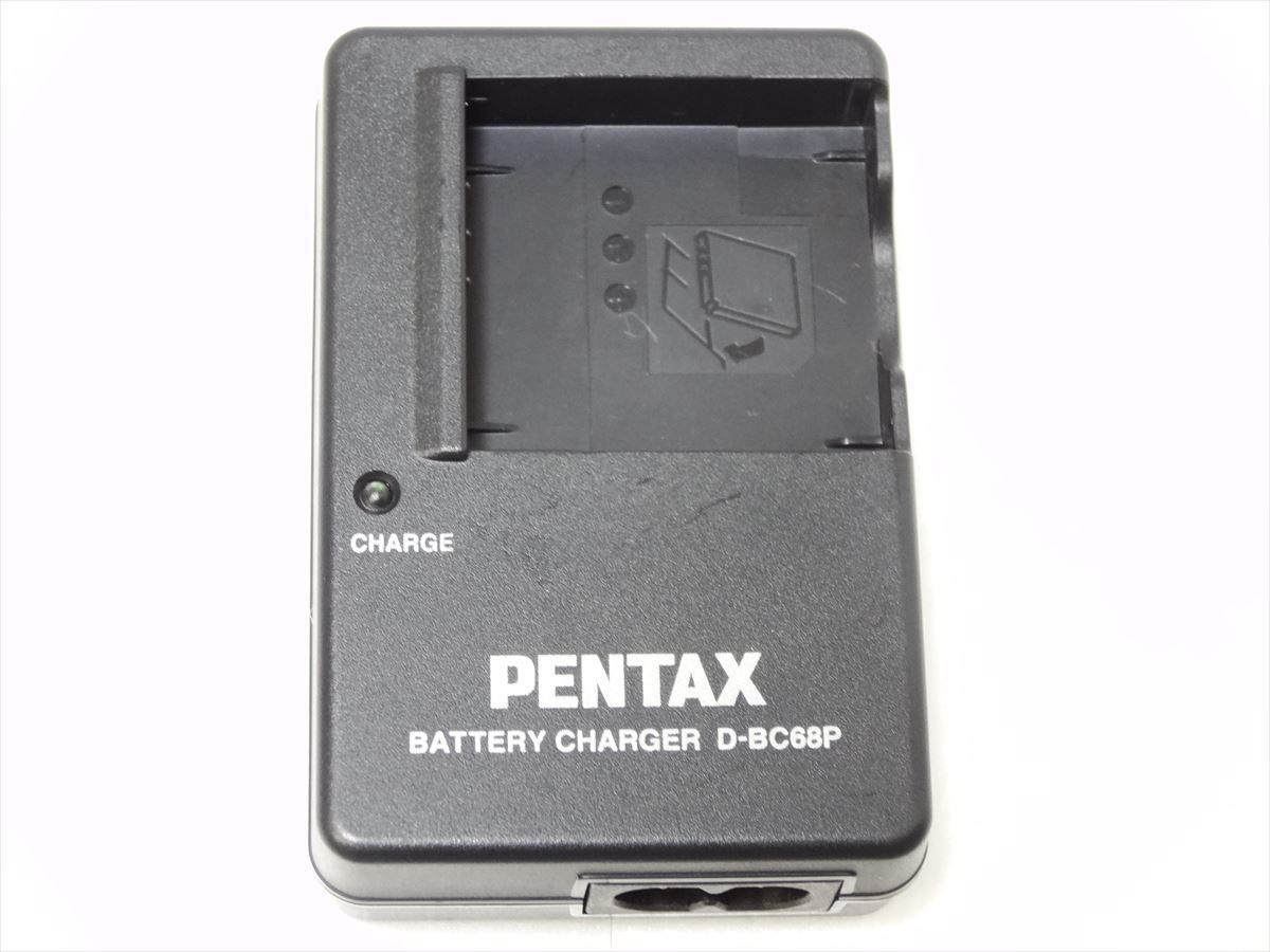 PENTAX D-BC68P 純正 バッテリー充電器ペンタックス D-LI68 用 送料140円 D-BC68P 20120_画像1