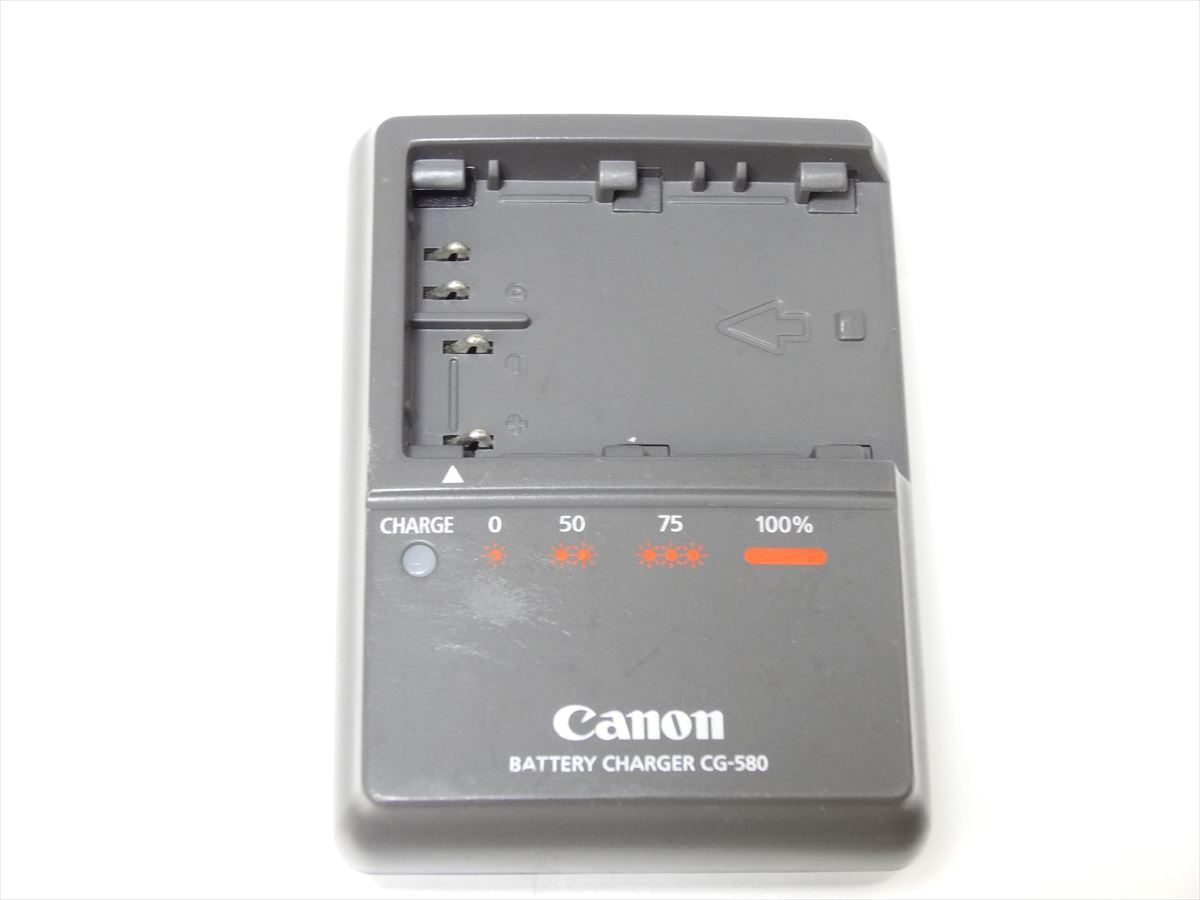 Canon CG-580 純正 バッテリー充電器 キヤノン BP-508 BP-511 BP-512 BP-514 BP-511A BP-522 BP-535 用 送料300円　20280_画像1