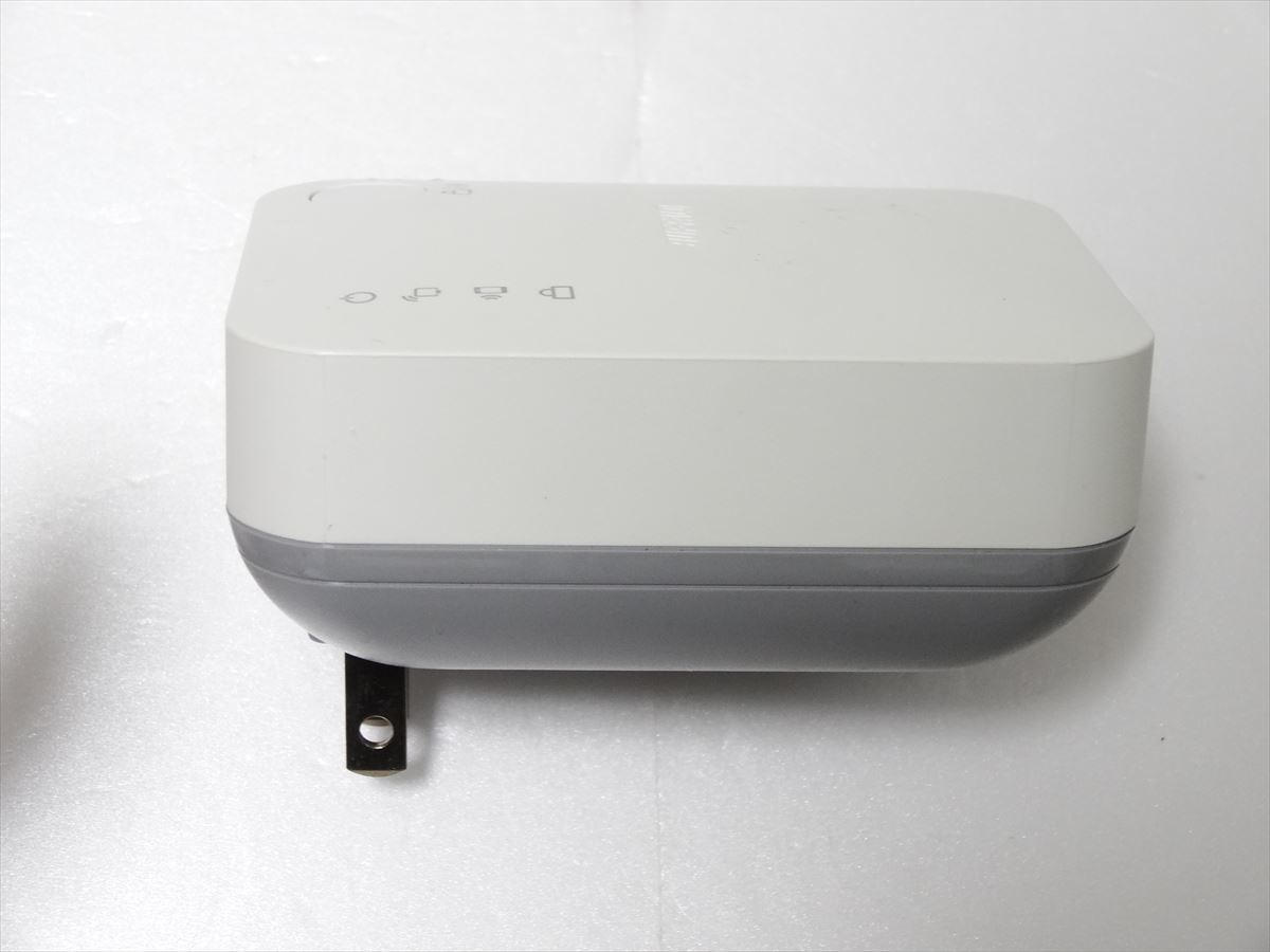 BUFFALO バッファロー WEX-733DHP/N 無線LAN中継機 Wi-Fi コンセントモデル 未使用に近い WSR-1166DHP 送料350円 532の画像4