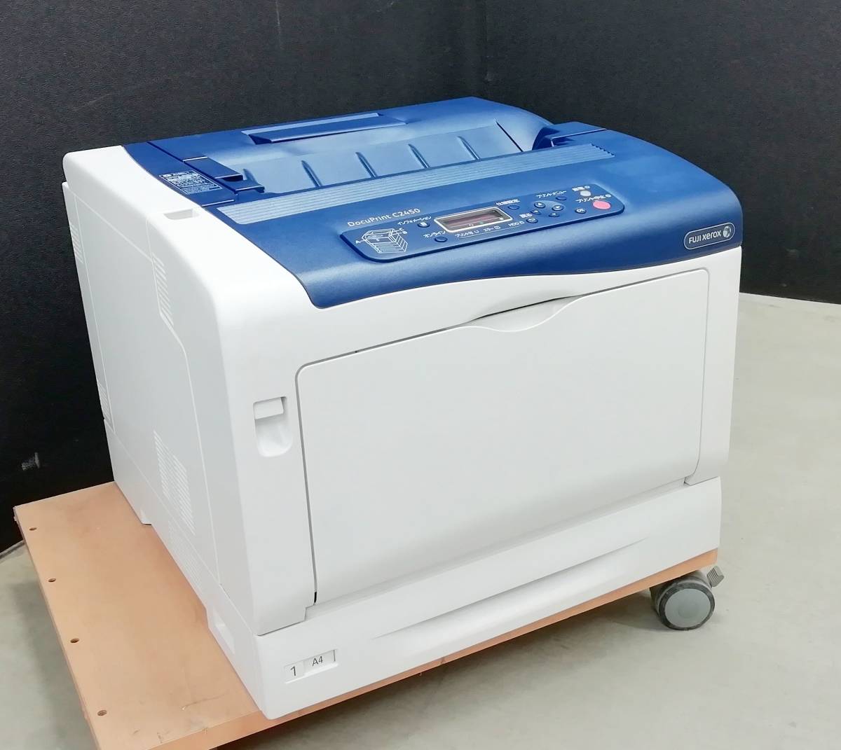 FUJI XEROX DocuPrint C2450 A3カラープリンター 富士ゼロックス 中古トナー付 レーザープリンター 西濃運輸発送【H24011003】の画像1