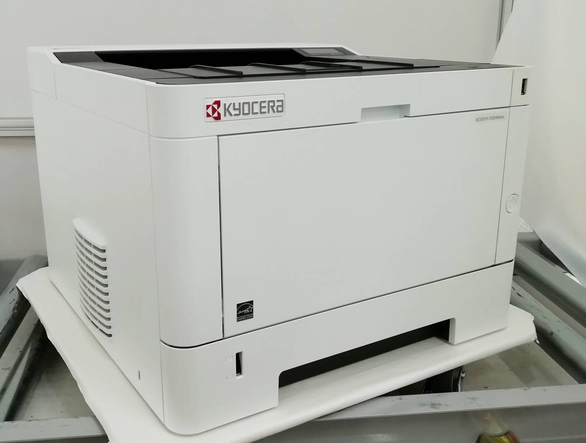 【印刷枚数:34479枚】京セラ A4 モノクロ レーザー プリンター ECOSYS P2040dw 中古トナー付 即納 一週間返品保証【H24012919】_画像1