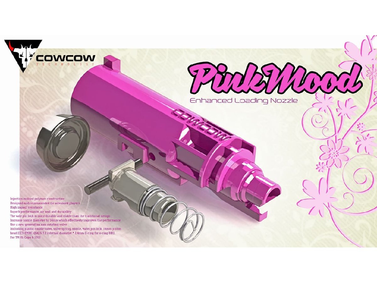 COW-HC-NZ001　COWCOW TECHNOLOGY 強化ローディングノズルセット TM Hi-CAPA/1911_画像3