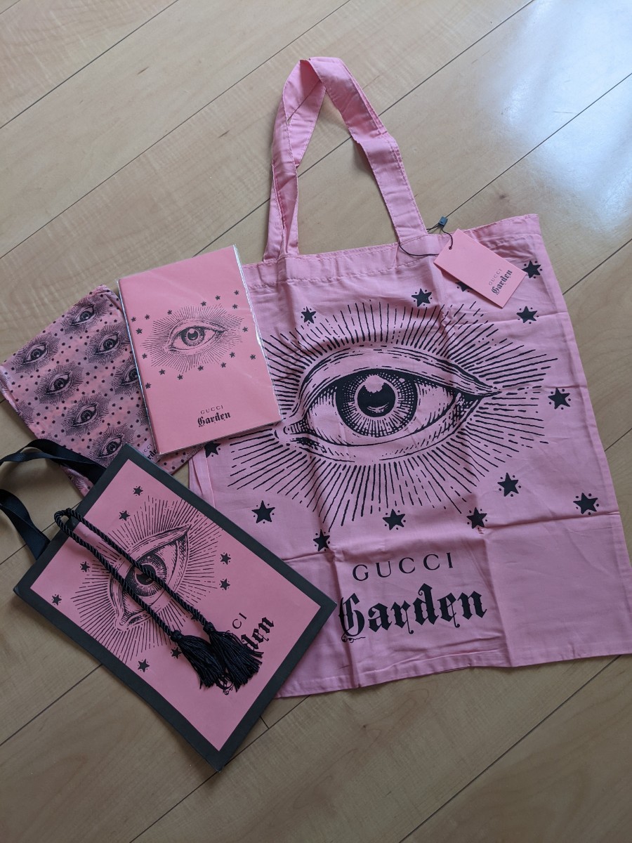 新品 GUCCI GARDEN グッチガーデン エコバック/ノート セット ★送料無料★_画像2