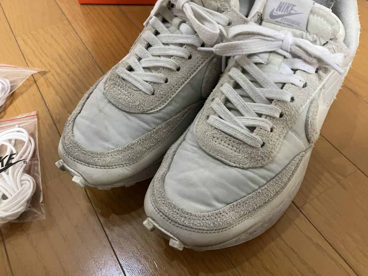 ナイキ LD ワッフル サカイ ホワイト sacai Nike LD Waffle US8 26センチBV0073-101_画像3