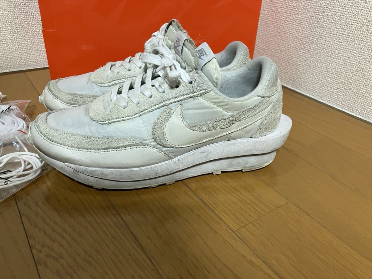 ナイキ LD ワッフル サカイ ホワイト sacai Nike LD Waffle US8 26センチBV0073-101_画像2