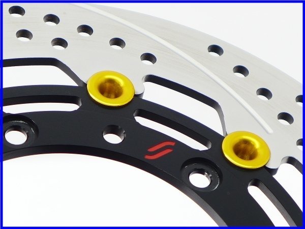 《M2》良品♪2008年 XJR1300FI SUNSTAR プレミアムレーシング フロントディスクローターset♪298mm♪V-MAX/XJR1200♪_画像9