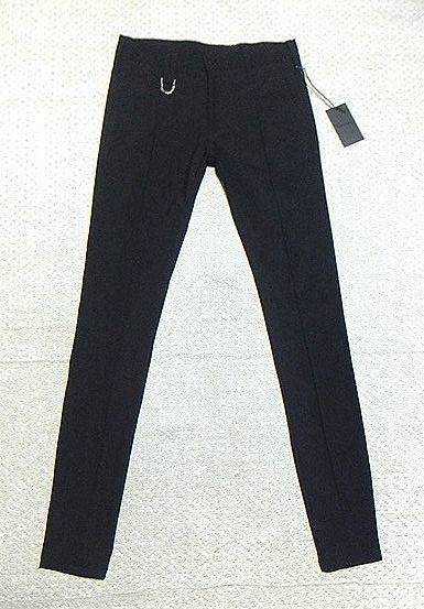 新品:kiryuyrik.縦横 ストレッチ スキニー パンツ 黒 M(31,900円/High Tension Jersey Skinny Slacks/W82股下86/lgb ロック系/SUGIZO)_画像1