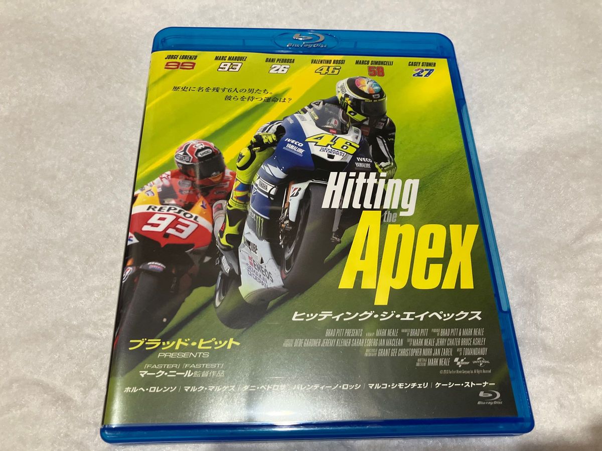 【ヒッティング・ジ・エイペックス】MOTOGPドキュメンタリー映画 Blu-ray 