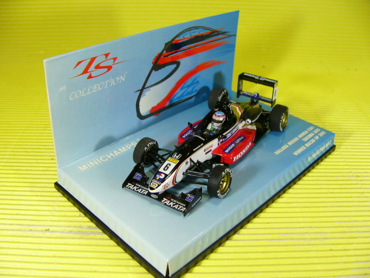 PMA 1/43 ダラーラ 無限 ホンダ F301 佐藤 琢磨 マカオGP ウィナー 2001 (最安送料レタパ520円)_画像2