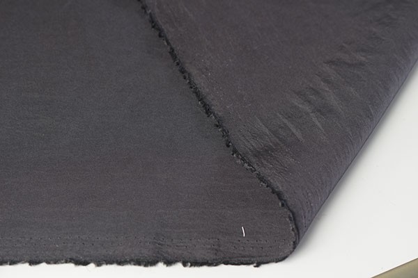 ♪ポリエステルタフタ 黒 巾：130cm♪4.7m[8545-h-4.7m]の画像2