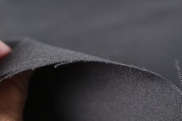 ♪ポリエステルポプリン起毛 黒 巾：100cm♪特価はぎれ2.4m[7201]の画像5