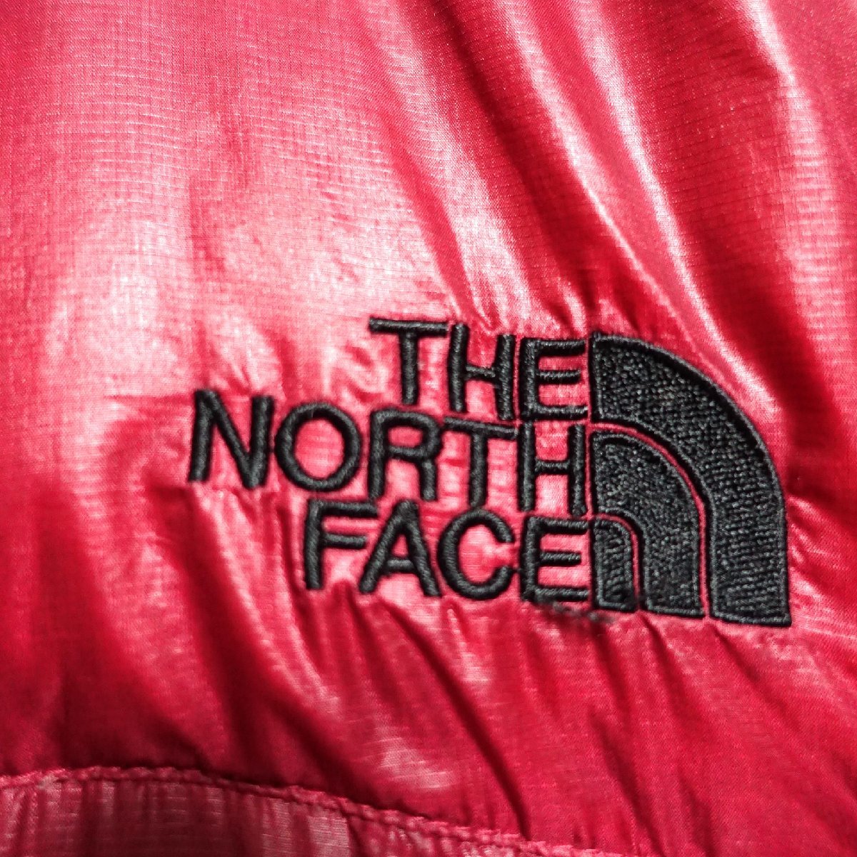 THE NORTH FACE ノースフェイス サミットシリーズ アコンカグア ダウンジャケット メンズ Lサイズ 正規品 レッド Z2158_画像4