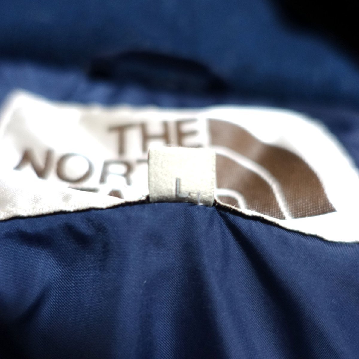 THE NORTH FACE ノースフェイス ダウンベスト レディース Lサイズ 正規品 ネイビー ブルー Z2335_画像5