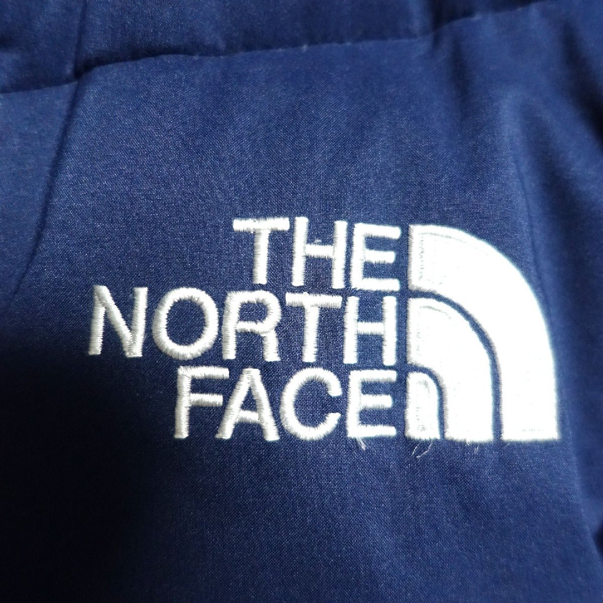 THE NORTH FACE ノースフェイス ダウンコート ロング ダウンジャケット メンズ XSサイズ 正規品 ブルー Z2328_画像4