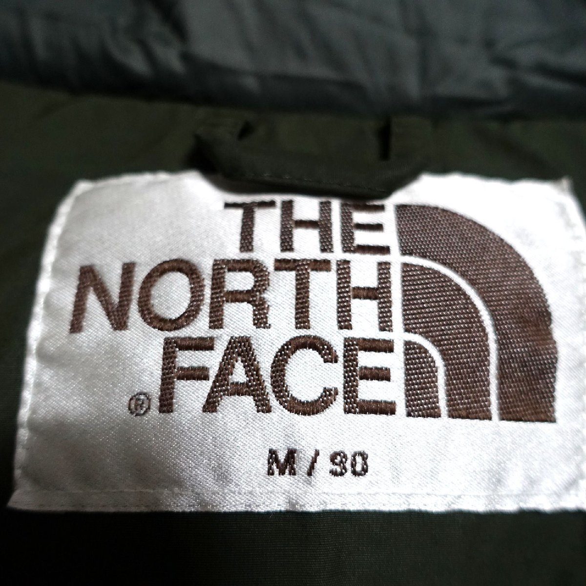 THE NORTH FACE ノースフェイス ダウンジャケット レディース Mサイズ 正規品 カーキ Z2375_画像5