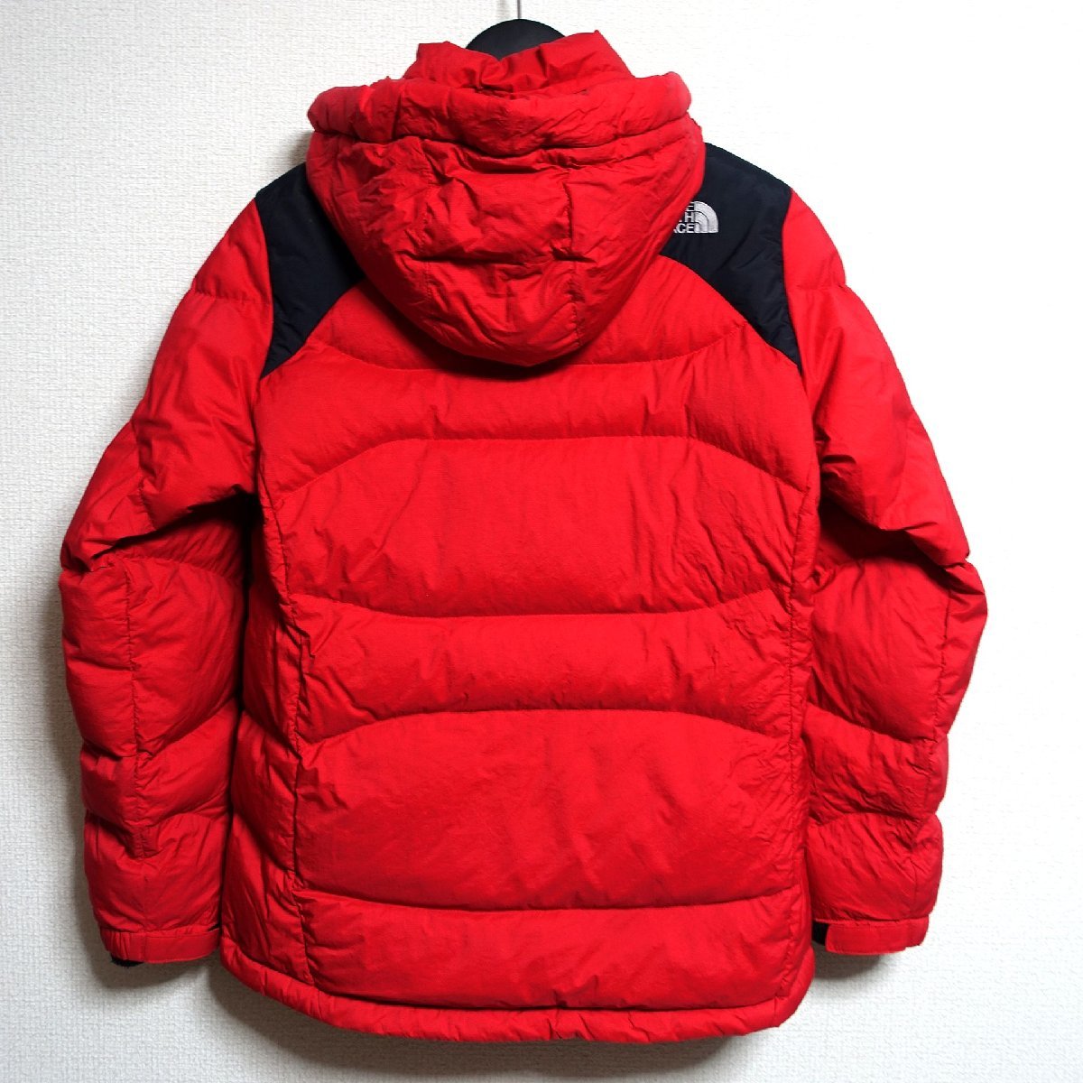 THE NORTH FACE ノースフェイス ハイベント サミットシリーズ ダウンジャケット 800FP レディース XLサイズ 正規品 レッド Z2449_画像2