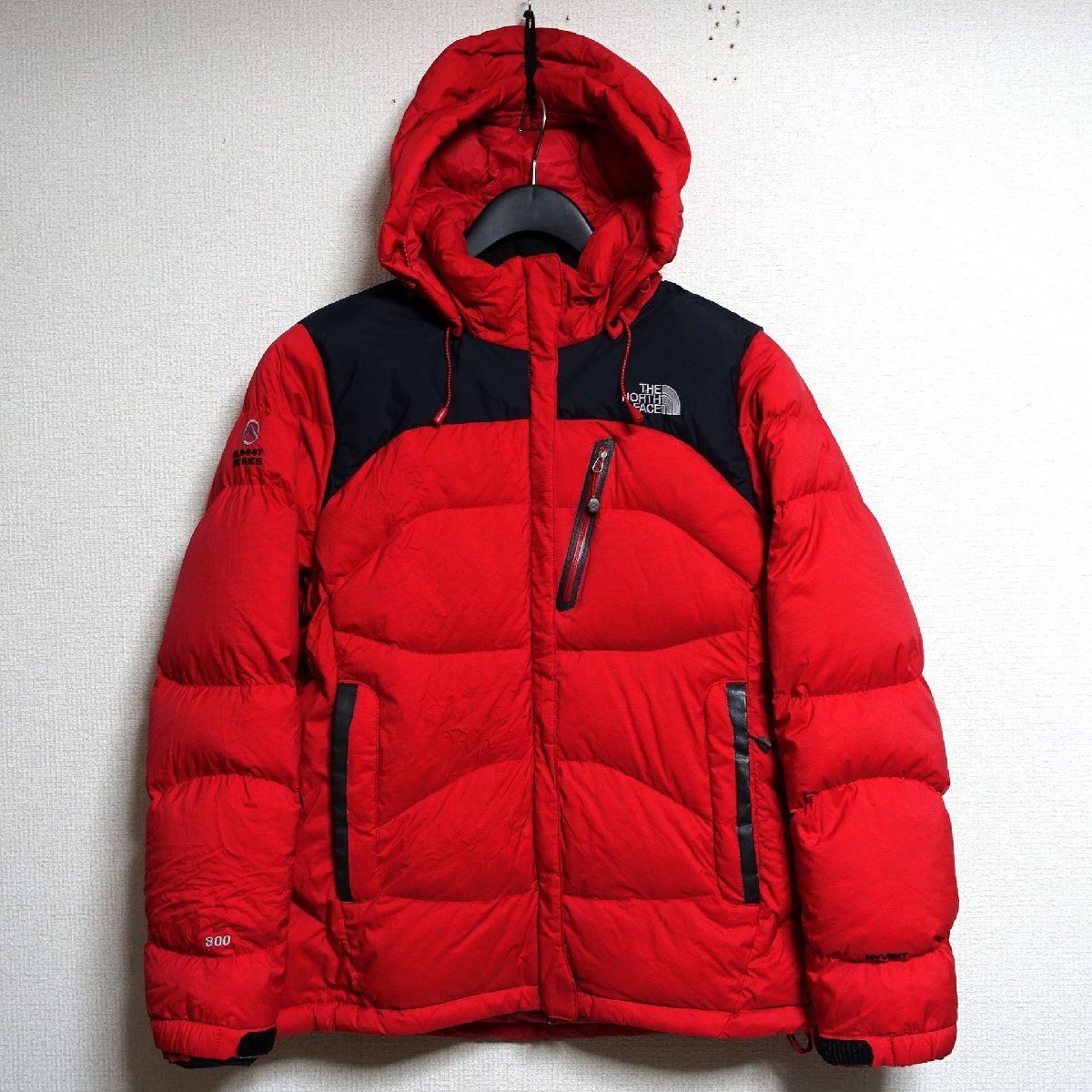 THE NORTH FACE ノースフェイス ハイベント サミットシリーズ ダウンジャケット 800FP レディース XLサイズ 正規品 レッド Z2449_画像1