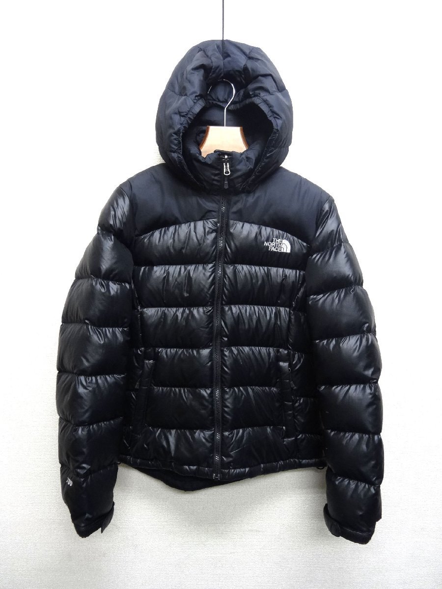 THE NORTH FACE ノースフェイス ダウンジャケット 700FP レディース XLサイズ 正規品 ブラック D6259_画像1