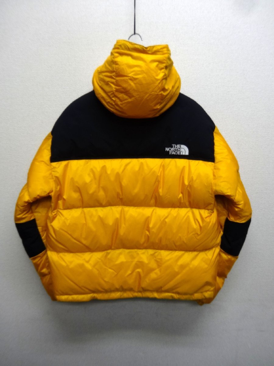 THE NORTH FACE ノースフェイス ゴアドライロフト バルトロ ダウンジャケット 700FP メンズ Lサイズ 正規品 イエロー D6247_画像2