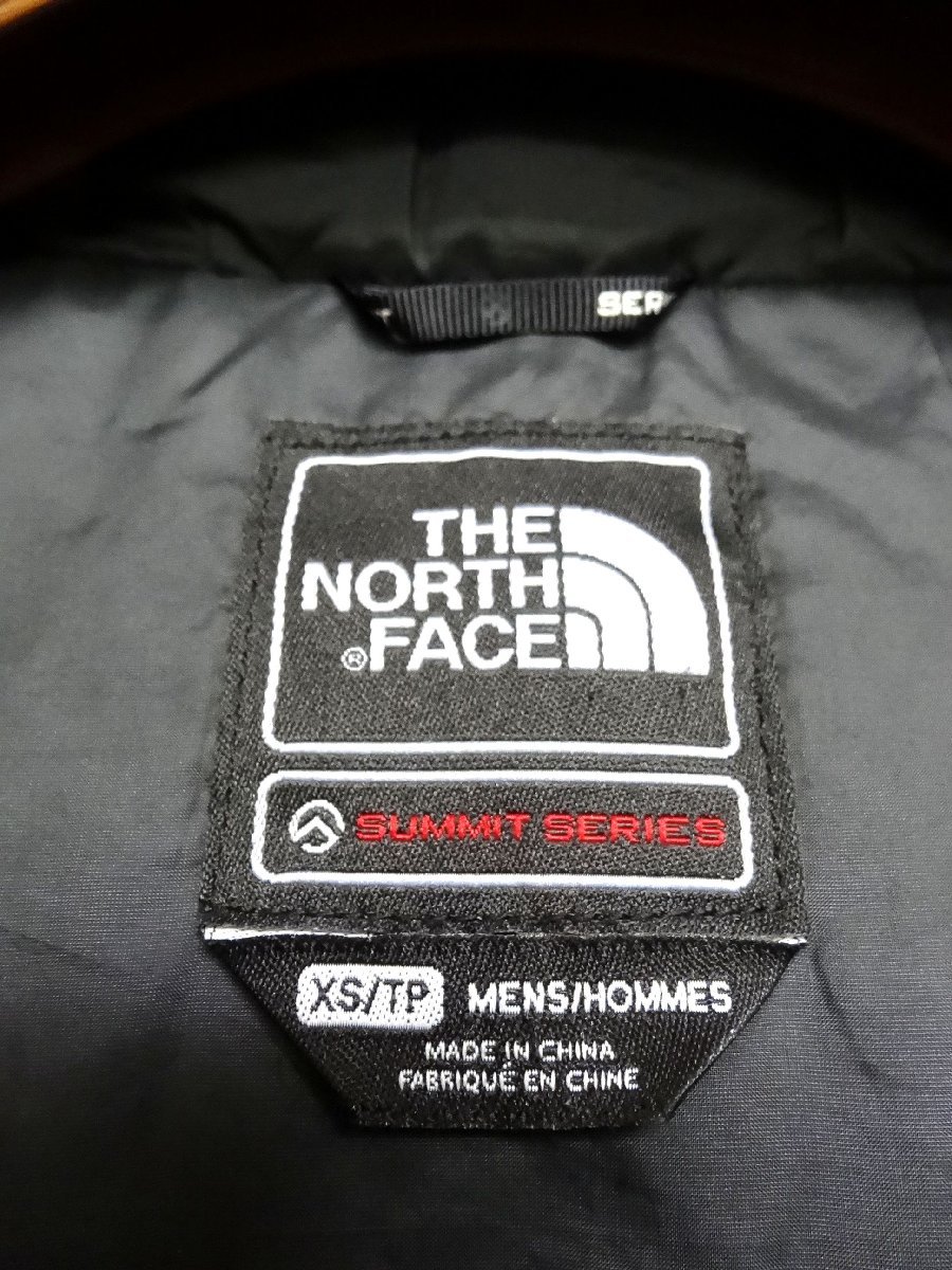 THE NORTH FACE ノースフェイス サミットシリーズ ヒマラヤン パーカ ダウンジャケット 800FP メンズ XSサイズ 正規品 イエロー D6377_画像7