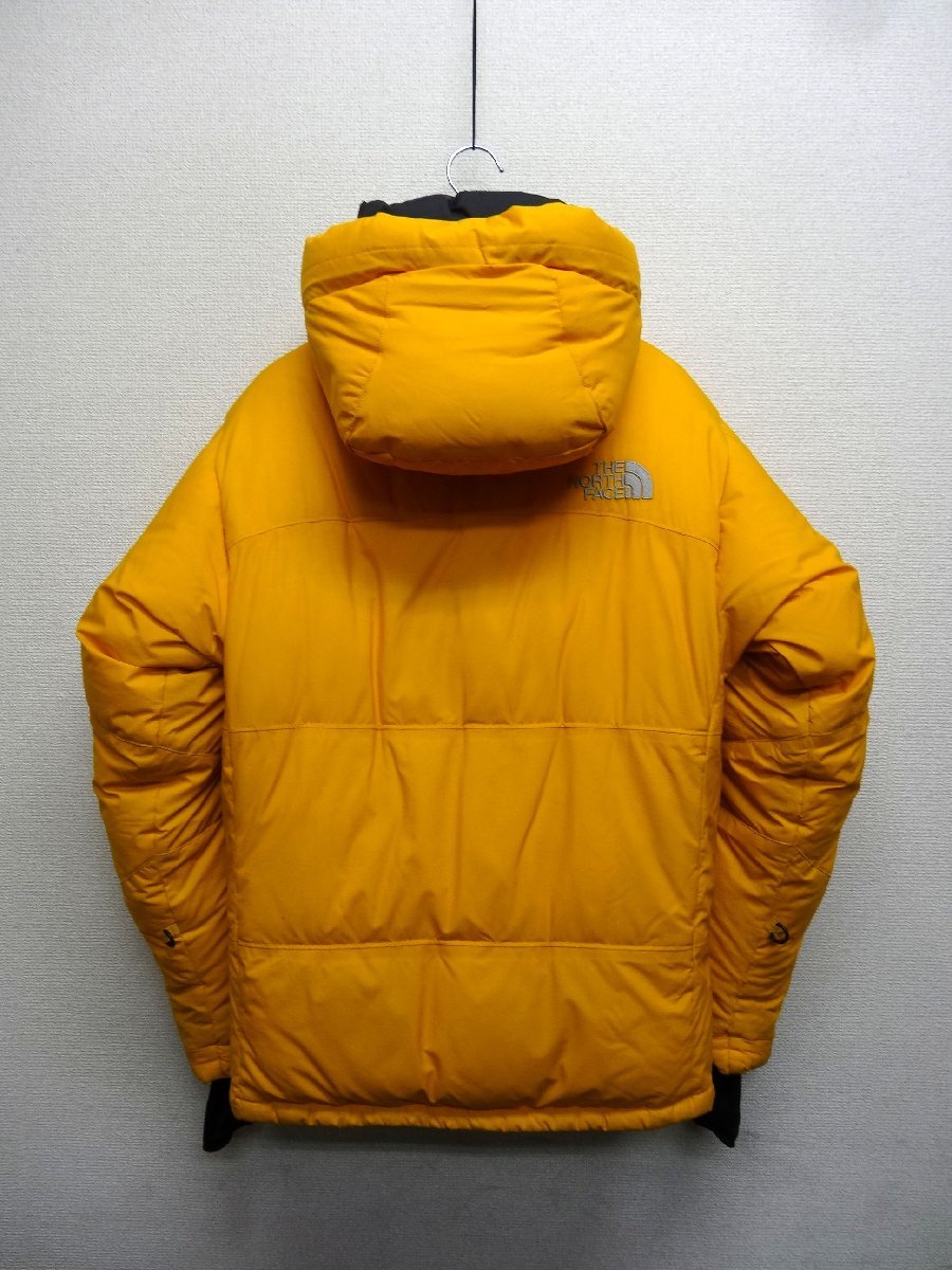 THE NORTH FACE ノースフェイス サミットシリーズ ヒマラヤン パーカ ダウンジャケット 800FP メンズ XSサイズ 正規品 イエロー D6377_画像2