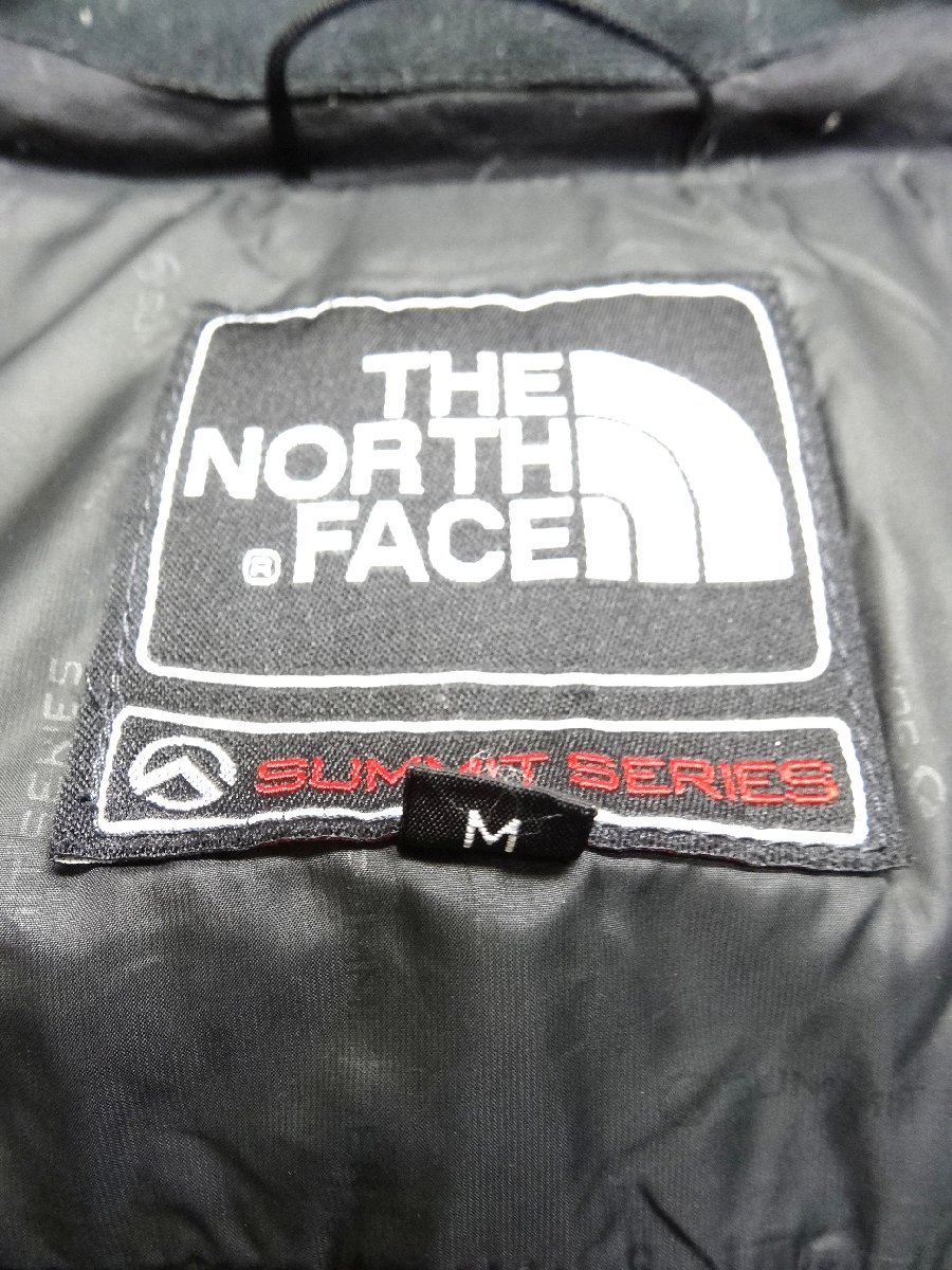 THE NORTH FACE ノースフェイス サミットシリーズ ハイベント ダウンジャケット 800FP メンズ Mサイズ 正規品 ブラック D6371_画像7